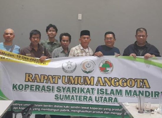 KOPSI Mandiri Sumut Gelar Pertemuan Perdana, Siap Hidupkan Kembali Ekonomi Umat ala Syarikat Islam