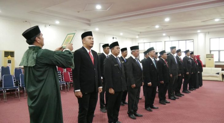 Wali Kota Tanjungbalai Lantik 24 Pejabat, Tekankan Anti-Korupsi dan Inovasi