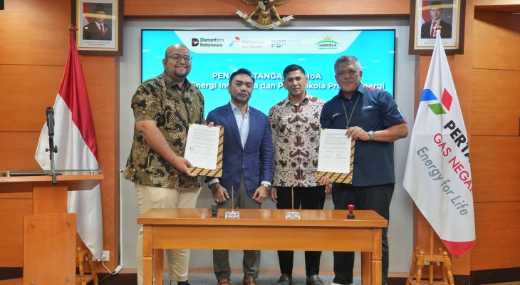 PGN Gagas dan Renikola Teken Kerja Sama Penyediaan Compressed Biomethane Gas