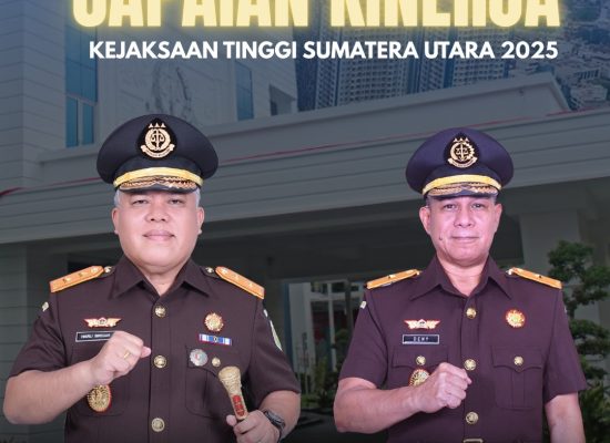 Kejati Sumut Catatkan Kinerja 2025, Selamatkan Keuangan Negara Rp435 Miliar Lebih