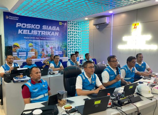 PLN Pastikan Listrik Andal, Perayaan Malam Natal 2025 di Sumut Berlangsung Khidmat