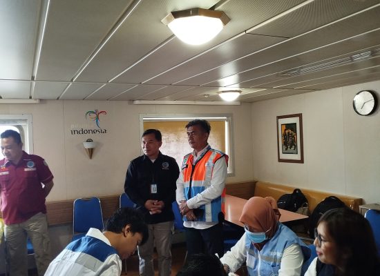 Pelindo Regional 1 Belawan Dukung Pemeriksaan Urine Awak KM Kelud oleh BNN