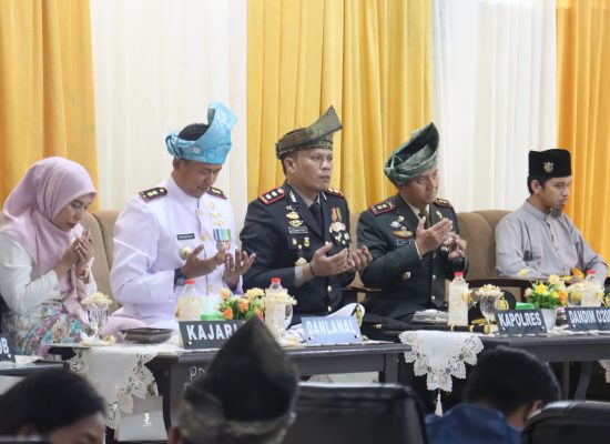 Peringati Hari Jadi ke-405, Kapolres Tanjung Balai Hadiri Rapat Paripurna DPRD