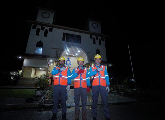 Natal 2025 di Sumatera Utara Berlangsung Khidmat, PLN Pastikan Listrik Tanpa Gangguan