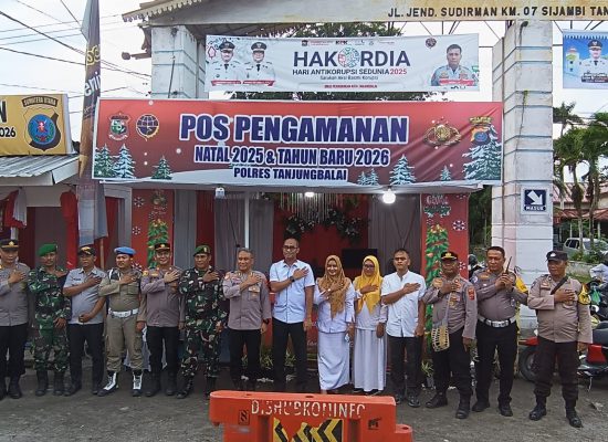 Tim Pamatwil Polda Sumut Pantau Langsung Pos Pelayanan dan Pengamanan di Tanjung Balai