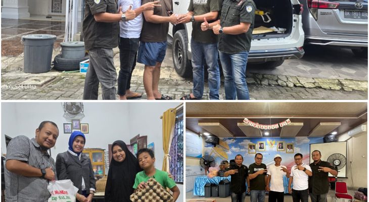 ID2NER Chapter Salurkan Bantuan untuk Warga Terdampak Banjir di Medan dan Tanjung Pura