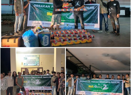 Gimic.id Peringati HUT ke-2 dengan Aksi Peduli Korban Banjir Aceh Tamiang