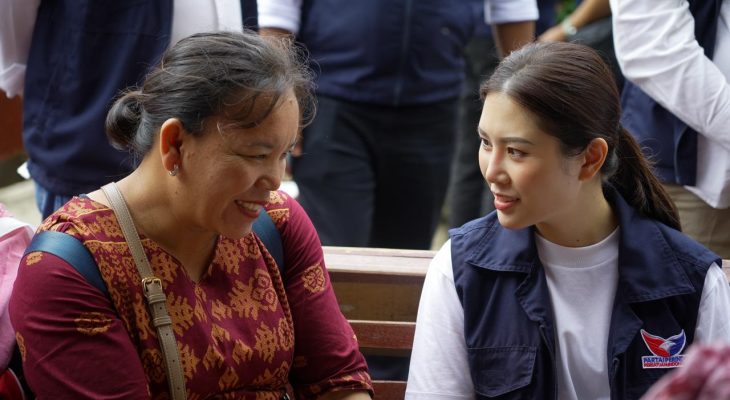 Kunjungi Taput, Angela Tanoesoedibjo Pastikan Bantuan dan Pemulihan Korban Banjir dan Longsor Berjalan Maksimal