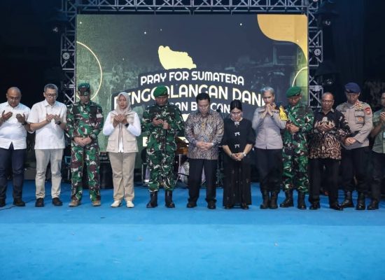 Wali Kota Wesly Hadiri Malam Pergantian Tahun di Kota Pematangsiantar: Pray for Sumatera Penggalangan Dana Korban Bencana