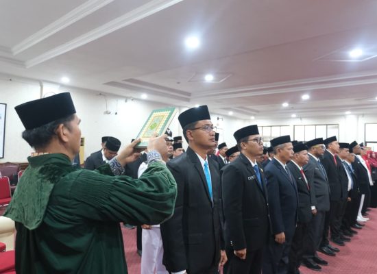 Wakil Wali Kota Tanjungbalai Lantik Puluhan Pejabat, Tekankan Disiplin dan Pelayanan Publik