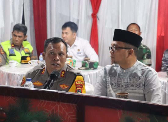 Sambut Tahun Baru 2026, Kapolres Tanjungbalai Ikuti Zoom Meeting Bersama Kapolri