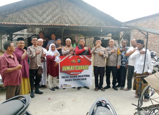 Dekatkan Diri ke Masyarakat, Kapolres Tanjung Balai Gelar ‘Jumat Curhat’