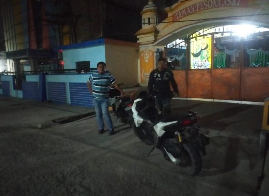 Jaga Keamanan Malam Hari, Satreskrim Polres Tanjung Balai Sisir Lokasi Rawan 3C