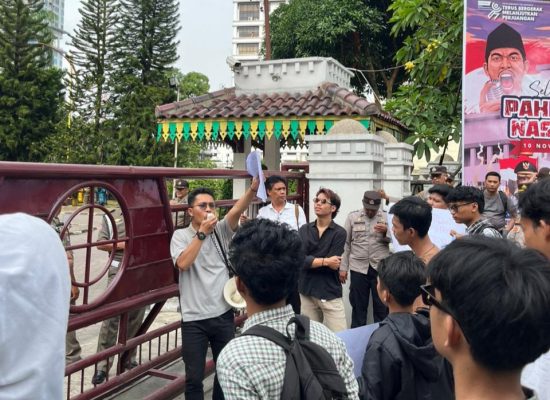 Medan Tak Butuh Omong Kosong, HMI Cabang Medan Desak Wali Kota Tuntaskan Lapangan Merdeka dan Stadion Teladan