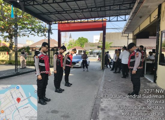 Jaga Kekondusifan Kota, Sat Samapta Polres Tanjung Balai Laksanakan Patroli Kota