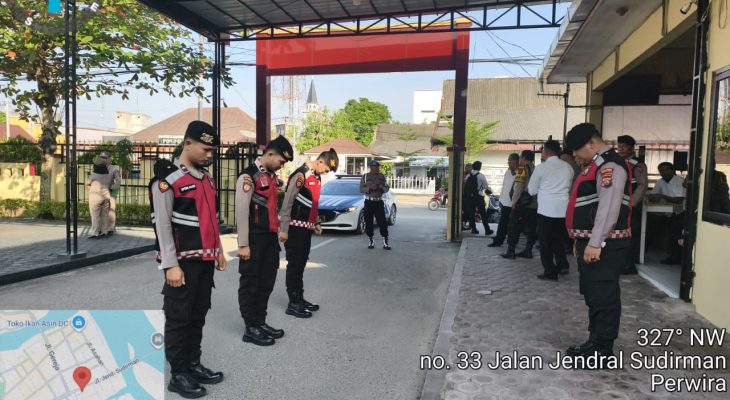 Jaga Kekondusifan Kota, Sat Samapta Polres Tanjung Balai Laksanakan Patroli Kota