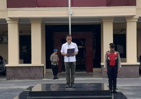 Kasat Narkoba Pimpin Apel, Jaga Kekompakan dan Disiplin