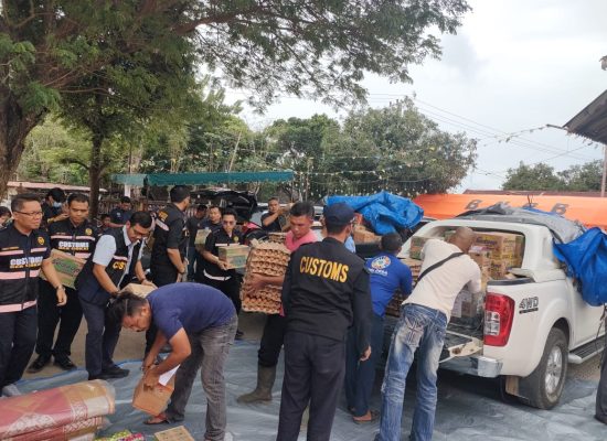 Bea Cukai Peduli Salurkan Bantuan Kemanusiaan untuk Warga Keude Bungkah Aceh Utara