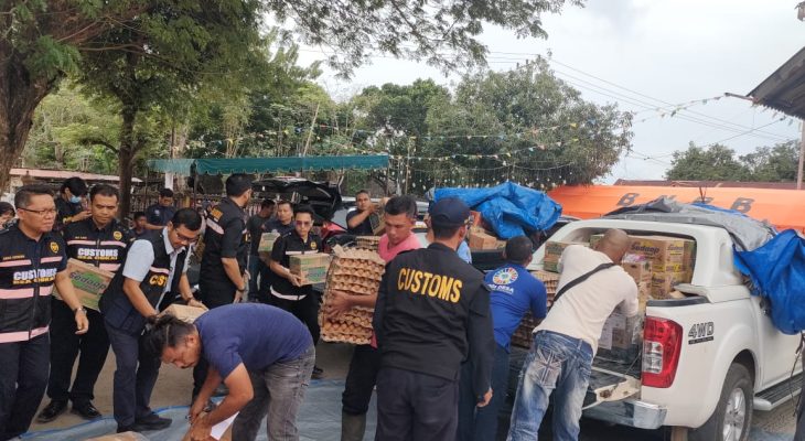 Bea Cukai Peduli Salurkan Bantuan Kemanusiaan untuk Warga Keude Bungkah Aceh Utara