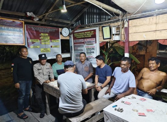 Polres Tanjung Balai Gencar Ajak Masyarakat Aktifkan Poskamling