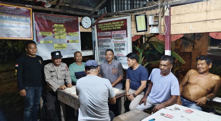 Polres Tanjung Balai Gencar Ajak Masyarakat Aktifkan Poskamling