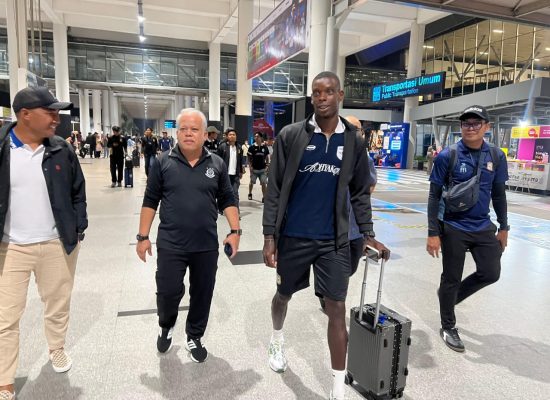 Kajati Sumut Sambut Kedatangan Adhyaksa FC di Bandara Kualanamu