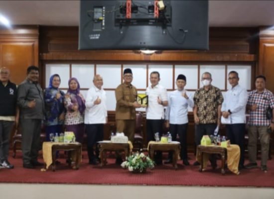 Wakil Wali Kota Tanjungbalai Terima Kunker Bapemperda DPRD Sumut Bahas Ranperda Pemajuan Kebudayaan