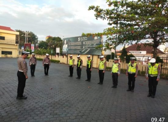 Sat Lantas Polres Tanjung Balai Kawal Pagi Hari Masyarakat: Arus Lalu Lintas Aman dan Kondusif