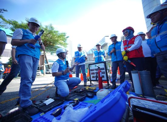 PLN UID Sumatera Utara Gelar Apel Peringatan Bulan K3 Nasional 2026