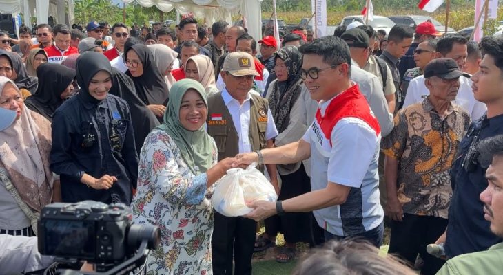Pertamina Patra Niaga Regional Sumbagut Perkuat Pemulihan Huntara Ketapiang Bersama Direksi Pertamina dan DPR RI Komisi VI
