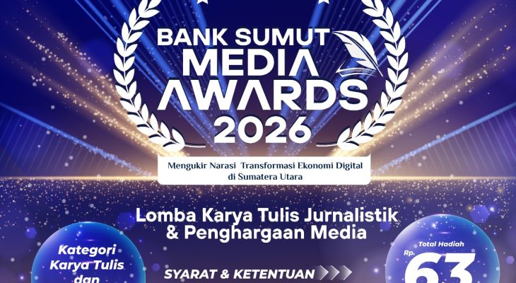 HPN 2026, Bank Sumut Buka Ruang Kompetisi Opini Jurnalis dan Apresiasi Media