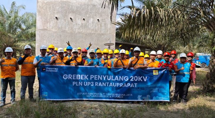 Tingkatkan Keandalan Listrik, PLN UP3 Rantauprapat Laksanakan Grebek Penyulang