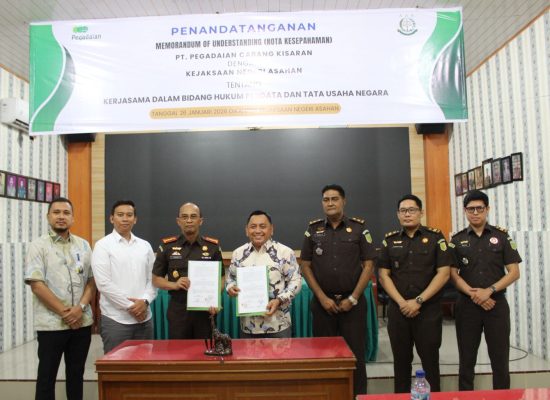 Pegadaian Kisaran Gandeng Kejari Asahan, Perkuat Pendampingan Hukum Perdata dan TUN