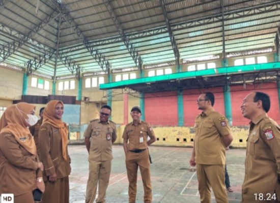 Wakil Wali Kota Muhammad Fadly Tinjau GOR Kota Tanjungbalai