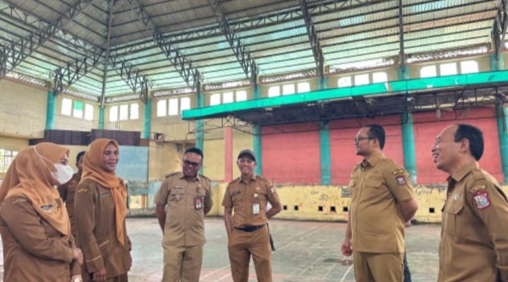 Wakil Wali Kota Muhammad Fadly Tinjau GOR Kota Tanjungbalai