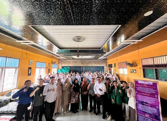 Peluang Karier Cerah, FKM UINSU Sosialisasi PMB di SMAN 1 Kutalimbaru