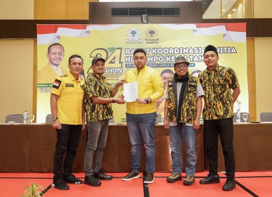 Jelang HUT ke-24, Rahmaddian Shah Dipercaya Pimpin PP AMPG sebagai Plh Ketum