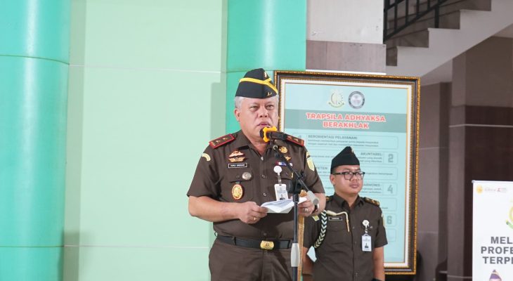 Apel Zona Integritas, Kejati Sumut Menuju Predikat WBBM