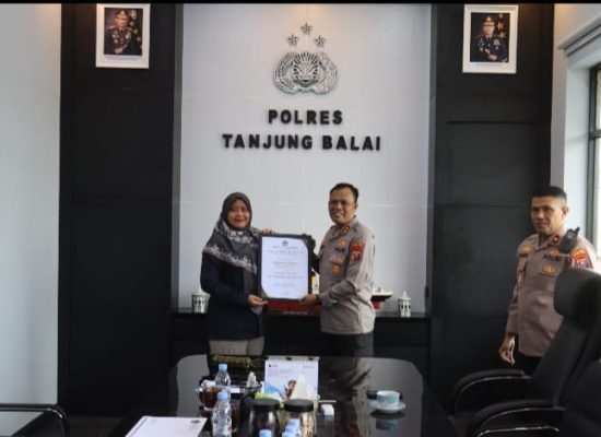 Polres Tanjung Balai Raih Penghargaan dari KPKNL Asahan