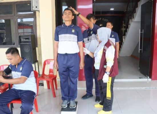 Jaga Stamina Personel, Polres Tanjung Balai Gelar Uji Kesemaptaan Jasmani Semester I 2026
