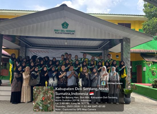 FKM UIN Sumatera Utara Sosialisasi PMB di MAN 1 & 2 Deli Serdang, Ajak Generasi Muda Peduli Kesehatan