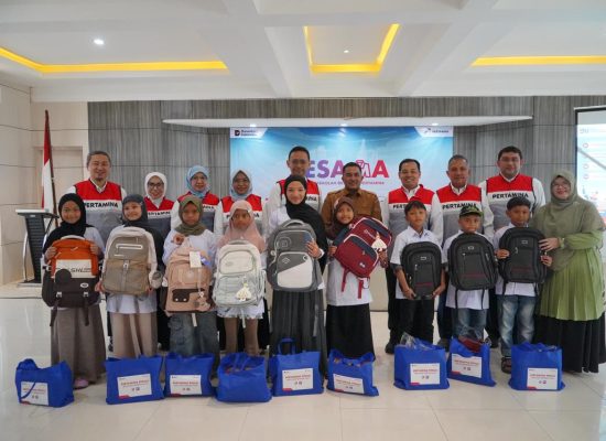 Program SESAMA Pertamina Bangkitkan Semangat Sekolah Anak Penyintas Bencana di Aceh dan Sumatra