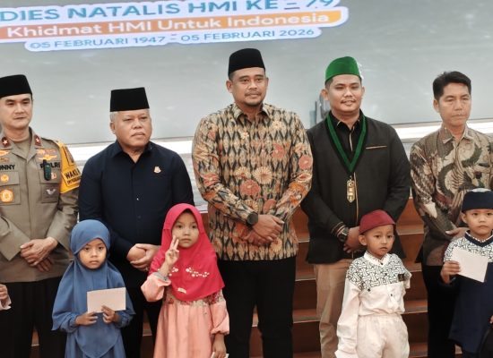 Kajati Sumut Hadiri Puncak Milad HMI ke-79, Tegaskan Pentingnya Sinergi Penegak Hukum dan Mahasiswa
