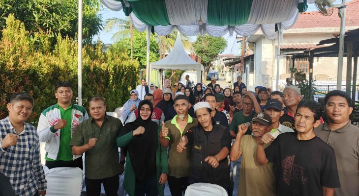 Warga Alfalah Curhat Soal Lampu Jalan, Drainase dan KUR ke Lailatul Badri