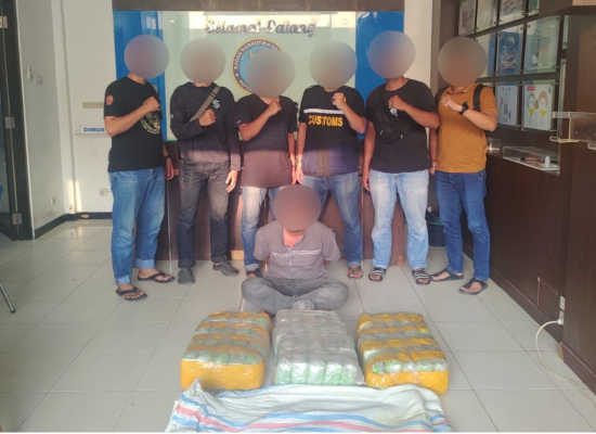 Kanwil DJBC Aceh dan Bea Cukai Langsa Bersama BNN Ungkap Penyelundupan 60 Kg Sabu