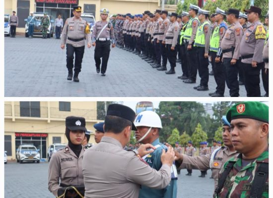 Sambut Idul Fitri 1447 H, Polres Tanjungbalai Gelar Pasukan Operasi Keselamatan Toba 2026