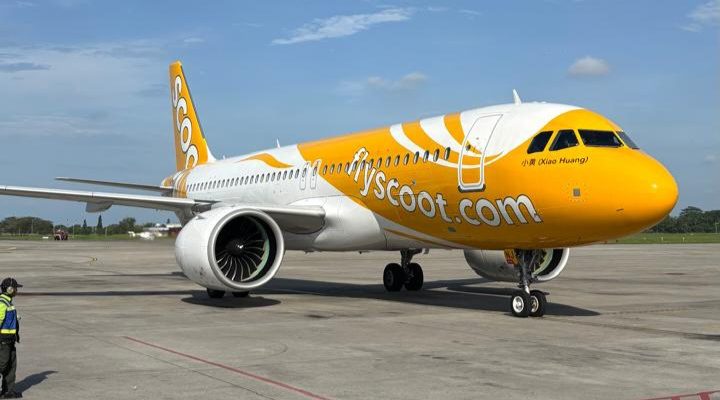 Penerbangan Perdana Scoot dari Singapura Mendarat di Kualanamu, Perkuat Konektivitas Internasional Medan