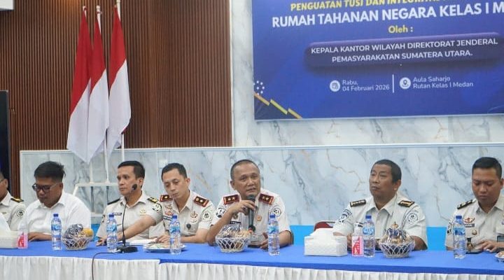 Life Is Choice: Kakanwil Ditjenpas Sumut Tekankan Integritas dan Soliditas Pengamanan Rutan Kelas I Medan