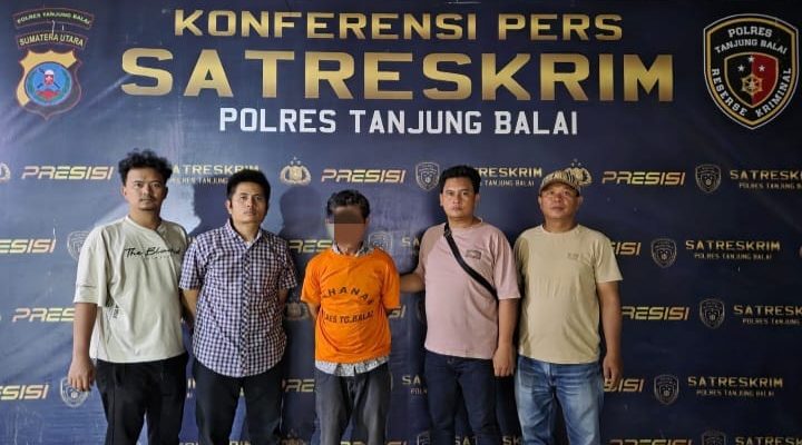 Polres Tanjung Balai Amankan Pelaku Pencurian Kabel Listrik, Terancam Pasal Pencurian KUHP