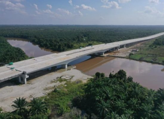 Progres 98 Persen, Jembatan Siak Akan Dukung Konektivitas Wilayah Rengat-Pekanbaru